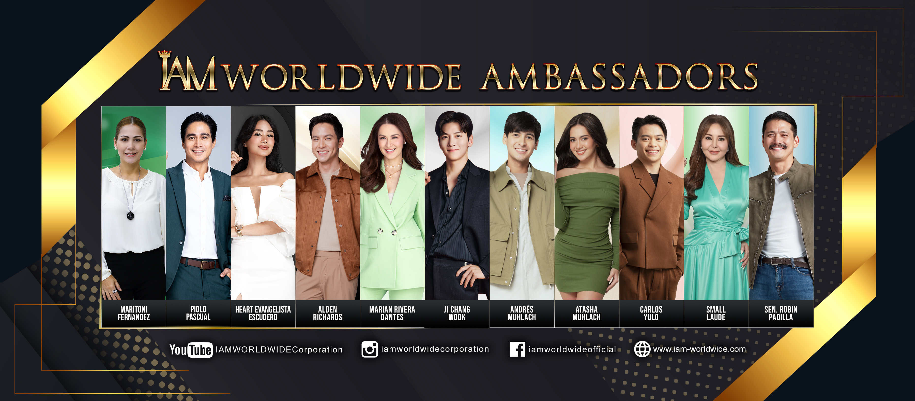 IAM Worldwide ambassador campaign collage
